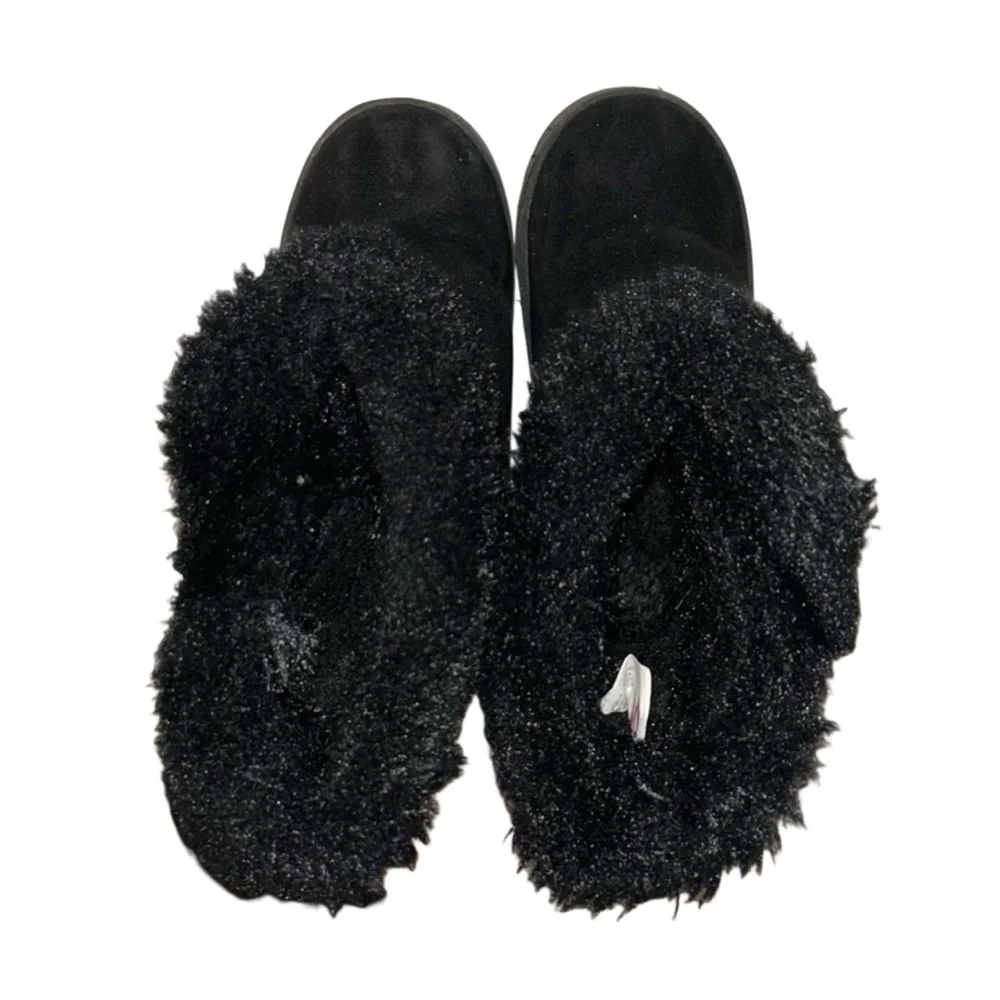 SO Sophia Girl's Black Winter Boots Size 13